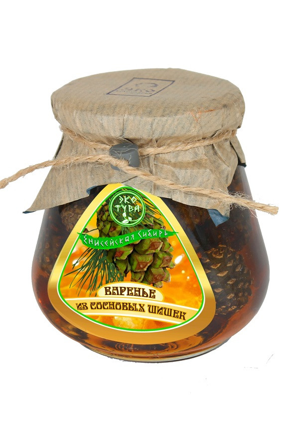 Варенье Тувинское с цельными сосновыми шишками